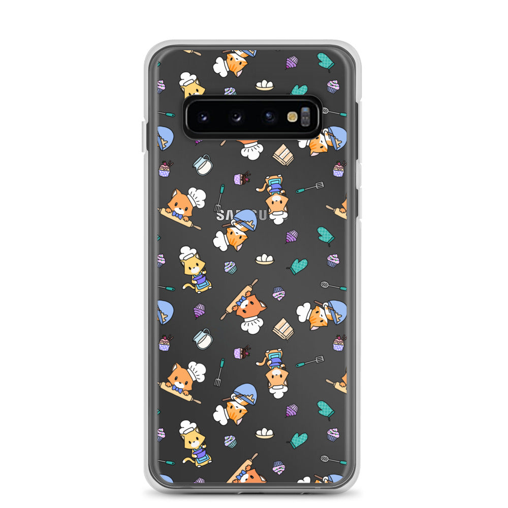 Chef Kitty Samsung Phone Clear Case