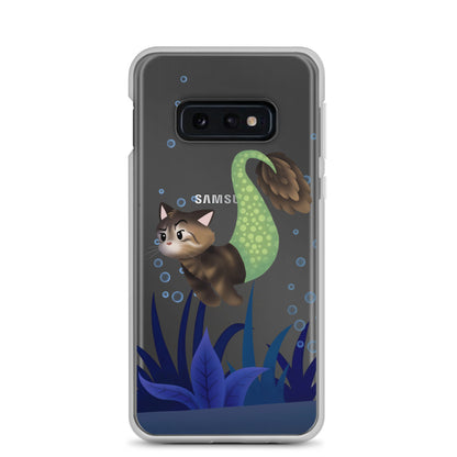 Purrmaid Merida Clear Samsung Phone Case