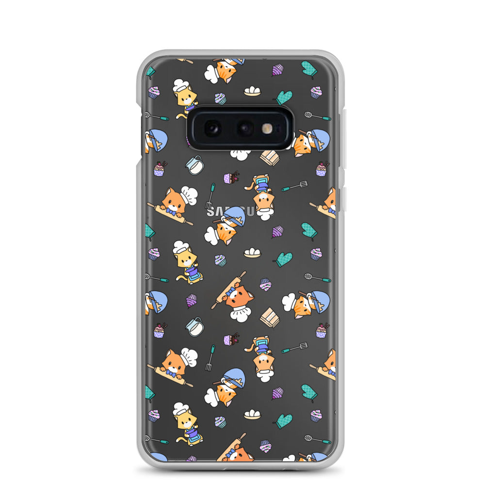 Chef Kitty Samsung Phone Clear Case