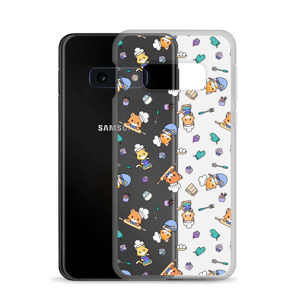 Chef Kitty Samsung Phone Clear Case