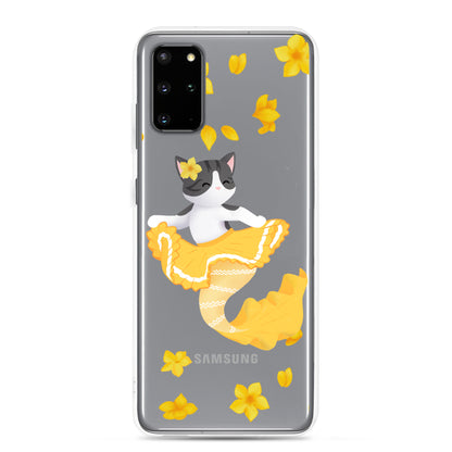 Purrmaid Scout Clear Samsung Phone Case