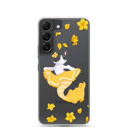 Purrmaid Scout Clear Samsung Phone Case