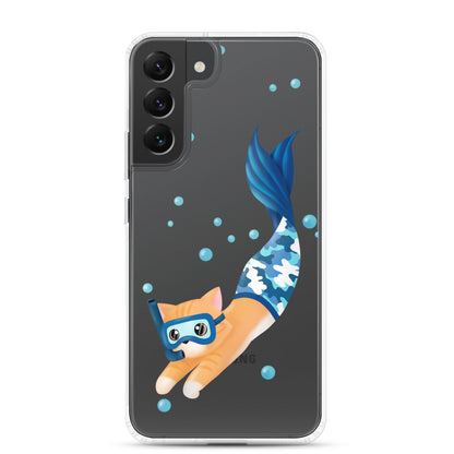 Purrman Reecie Clear Samsung Phone Case