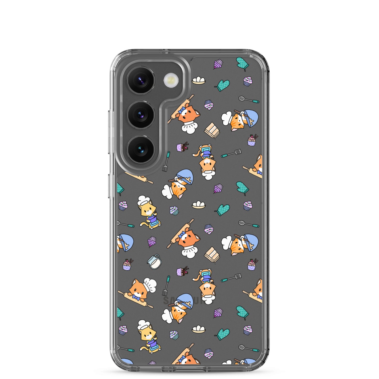 Chef Kitty Samsung Phone Clear Case