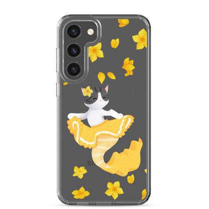 Purrmaid Scout Clear Samsung Phone Case