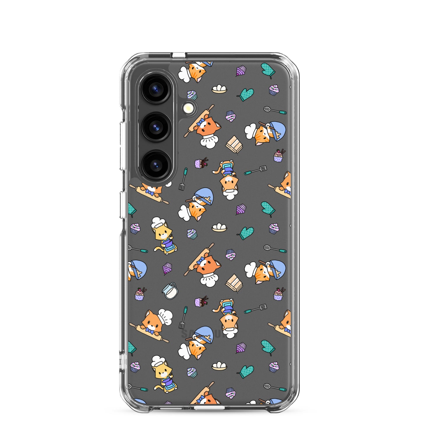 Chef Kitty Samsung Phone Clear Case