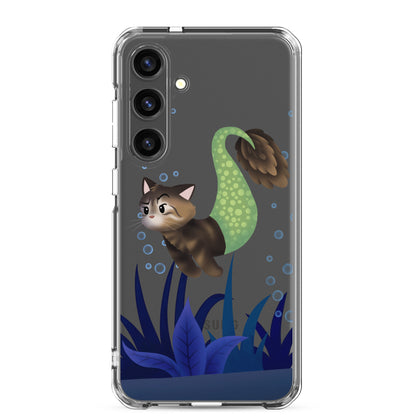 Purrmaid Merida Clear Samsung Phone Case