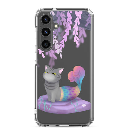 Purrmaid Dumpling Clear Samsung Phone Case