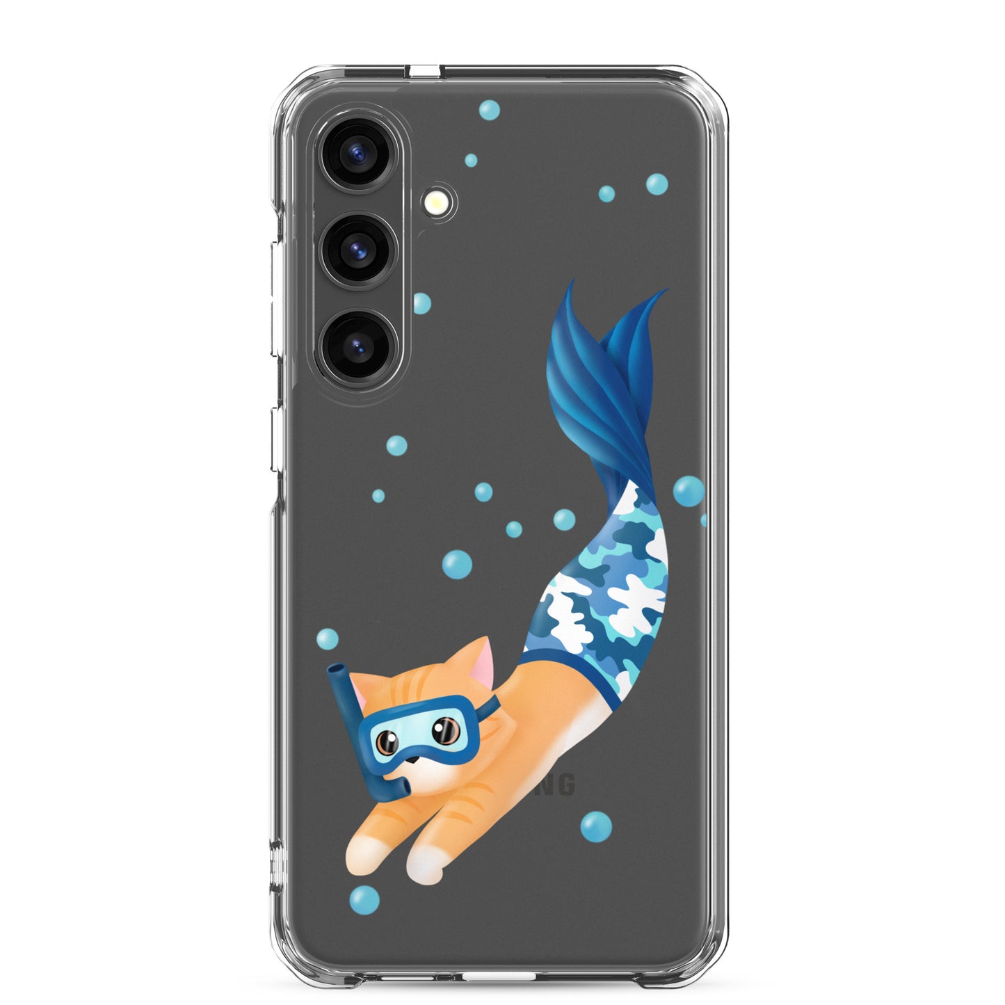 Purrman Reecie Clear Samsung Phone Case