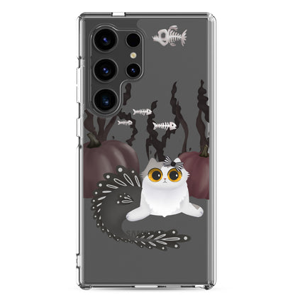 Purrmaid Boogie Clear Samsung Phone Case