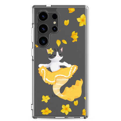 Purrmaid Scout Clear Samsung Phone Case