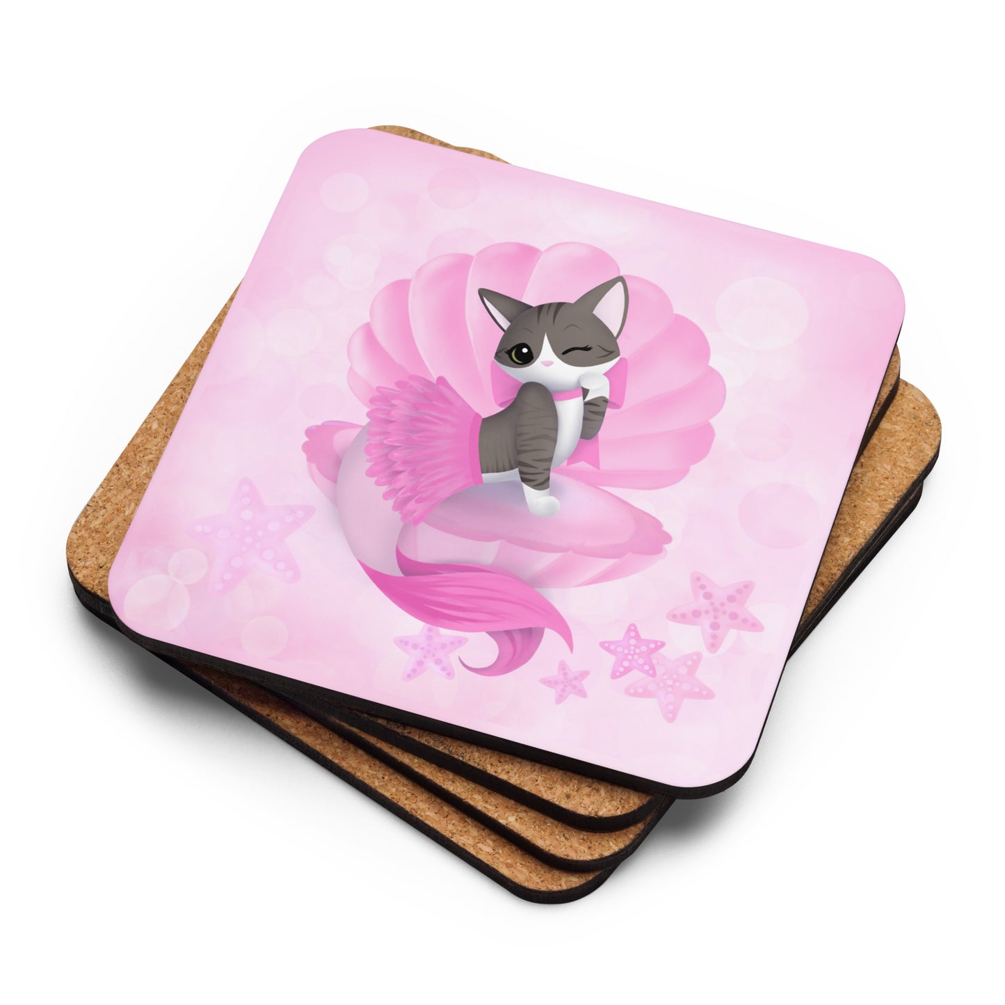 Purrmaid Aoife Coaster