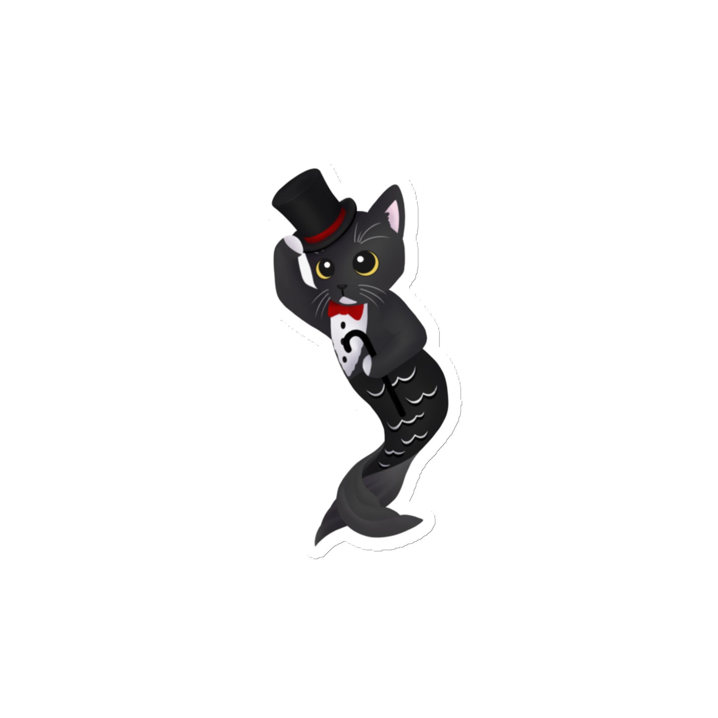 Purrman Dapper Dan Magnet