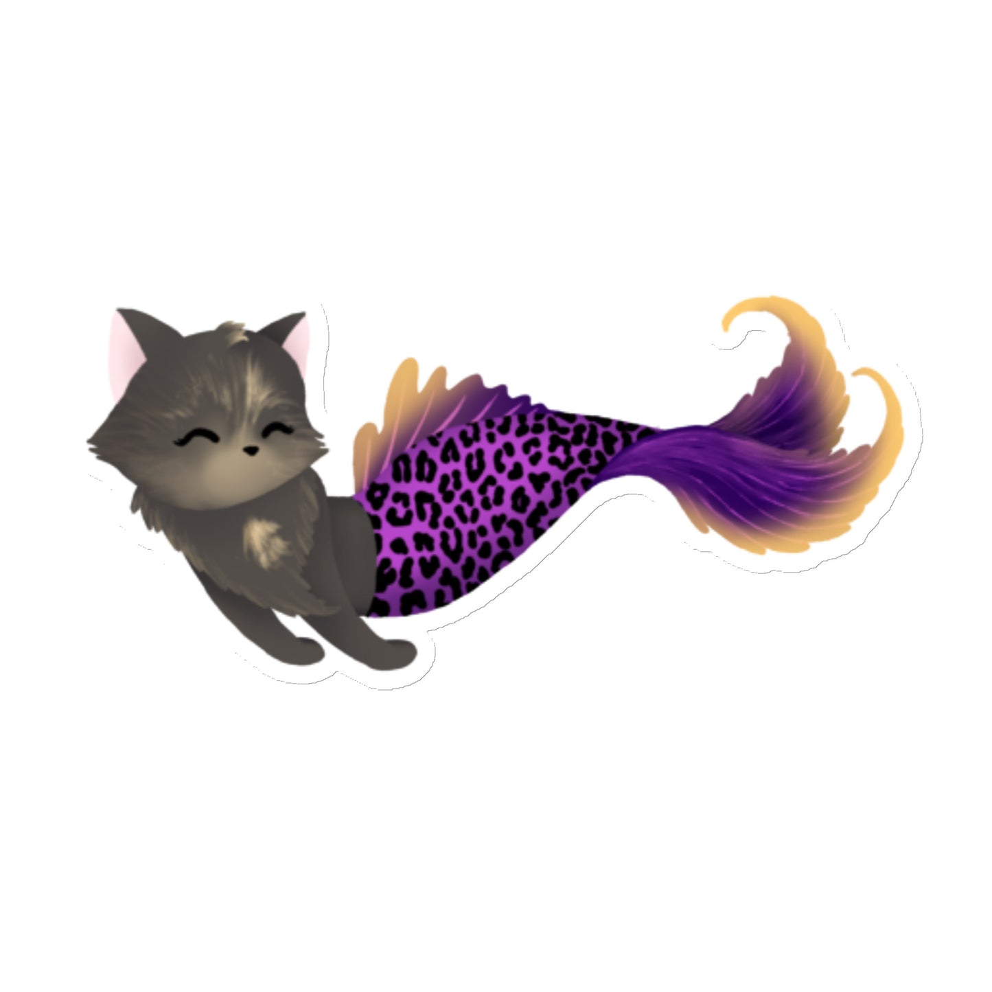 Purrmaid Scooty Magnet