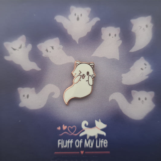 Ghost Kitty Pin, Winky