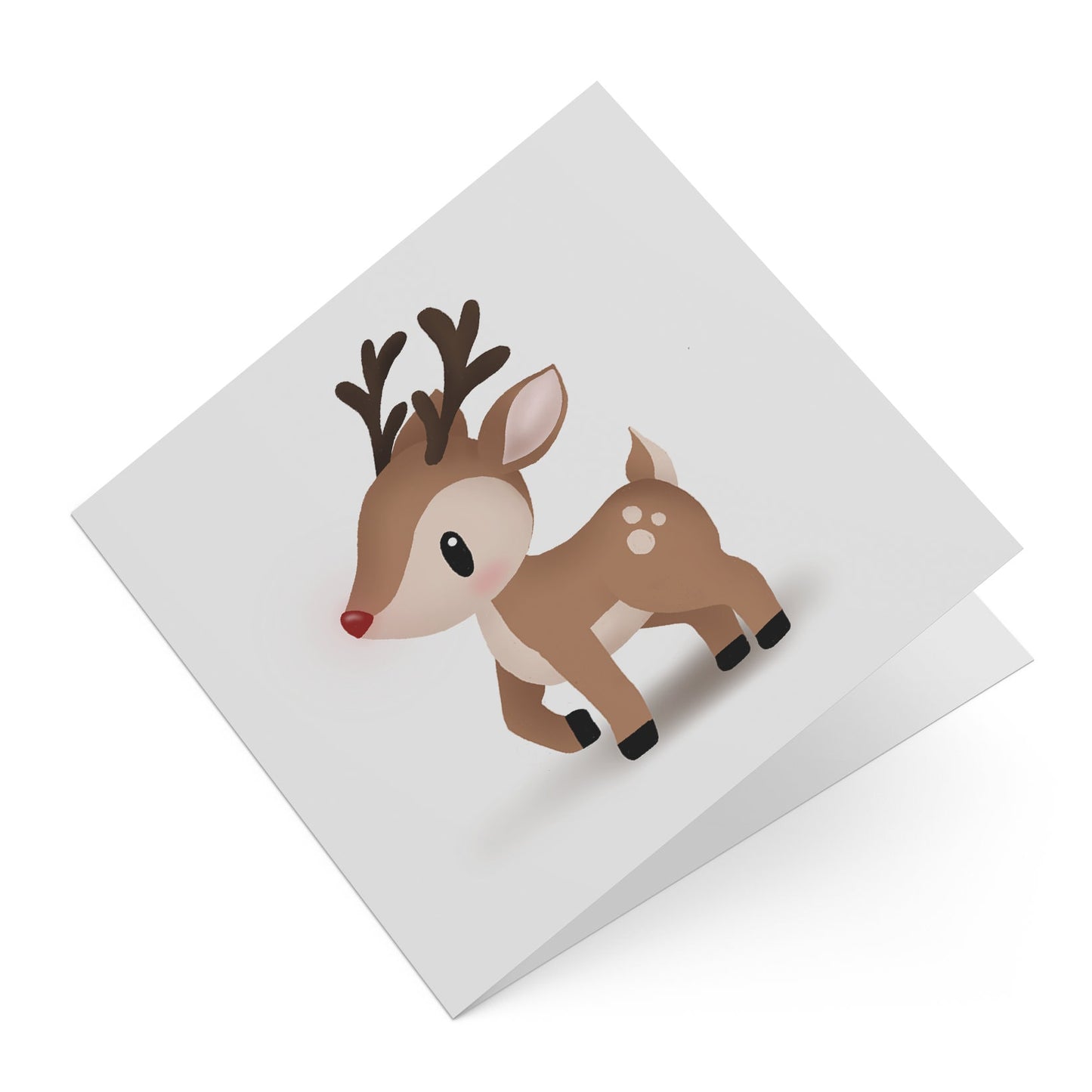 Holiday Greeting Card - Rudolph