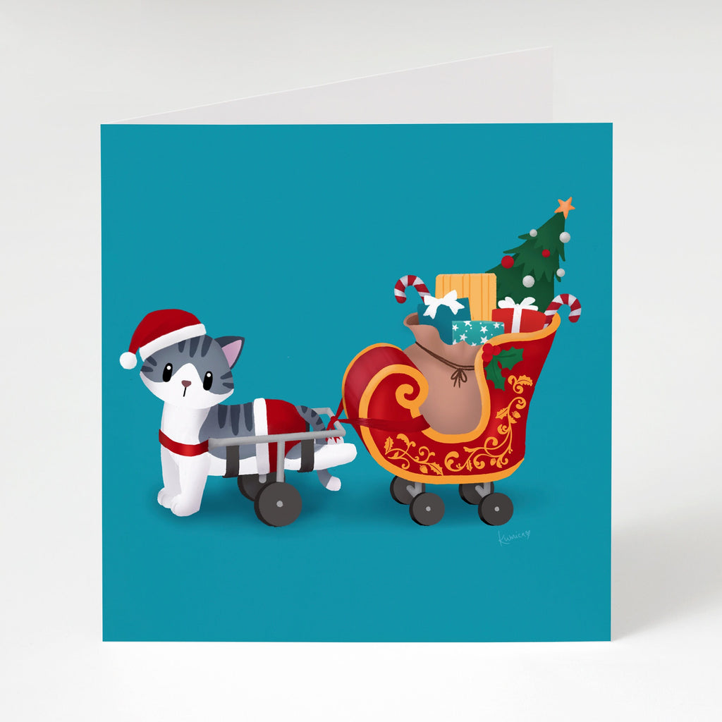 Santa Paws - Holiday Greeting Card