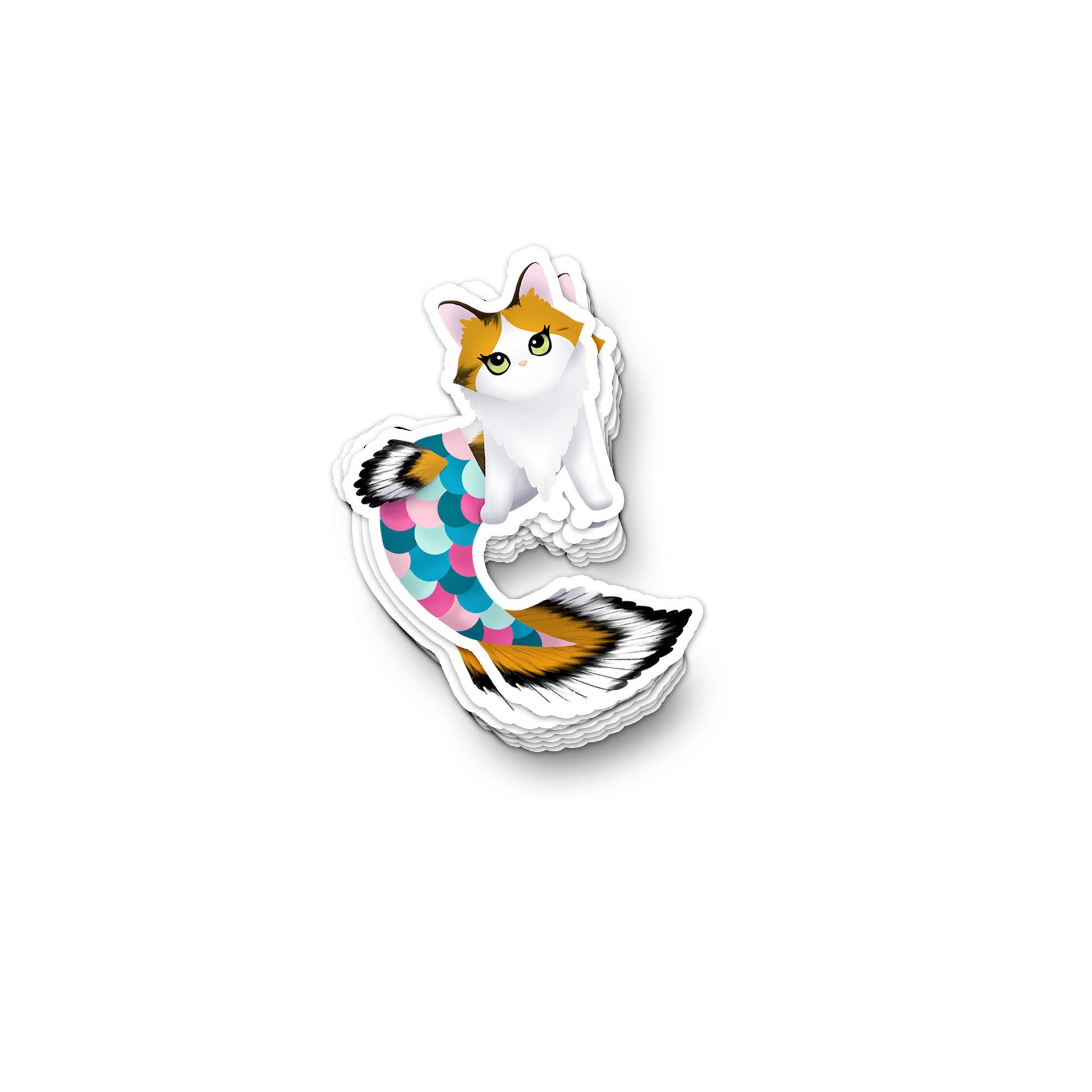 Purrmaid Paisley - Sticker