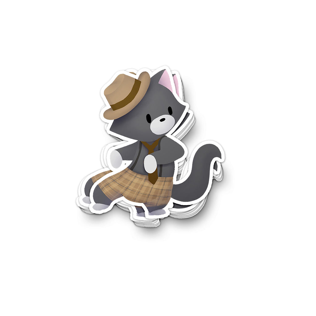 Cat Detective IV - Sticker