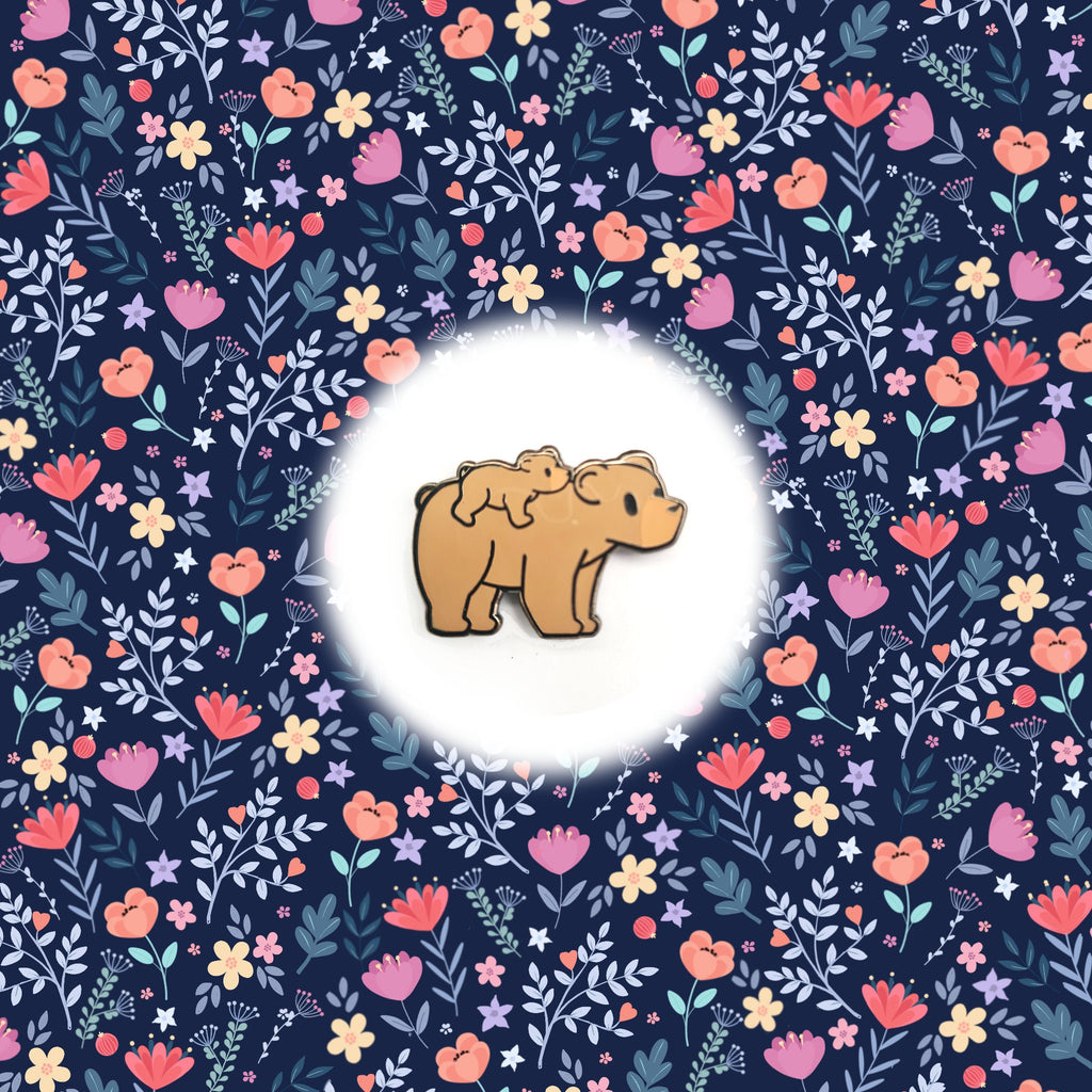 Mama Bear & Baby Bear - Set of 4 Pins