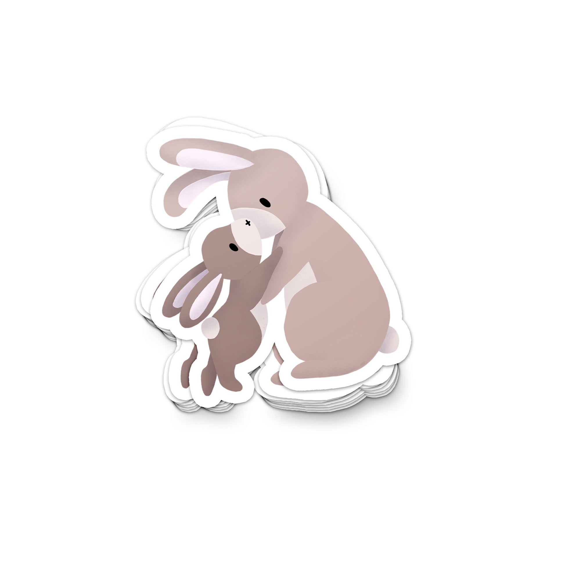 A Mother's Love Bunnies, Mother & Child Sticker (#3 of 5)