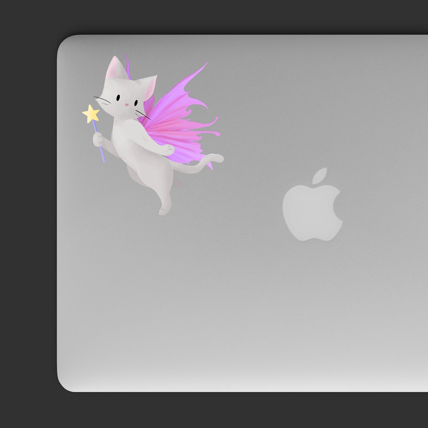 Pink Fairy Kitty I - Sticker