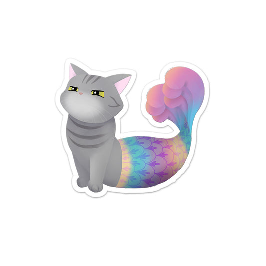 Purrmaid Dumpling - Sticker