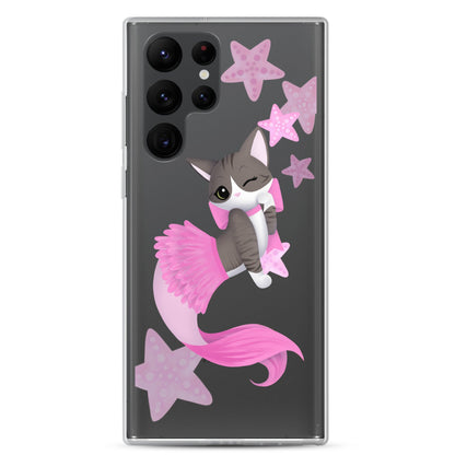 Purrmaid Aoife - Clear Case for Samsung®