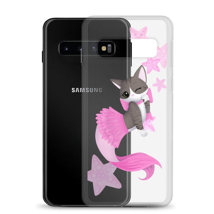 Purrmaid Aoife - Clear Case for Samsung®