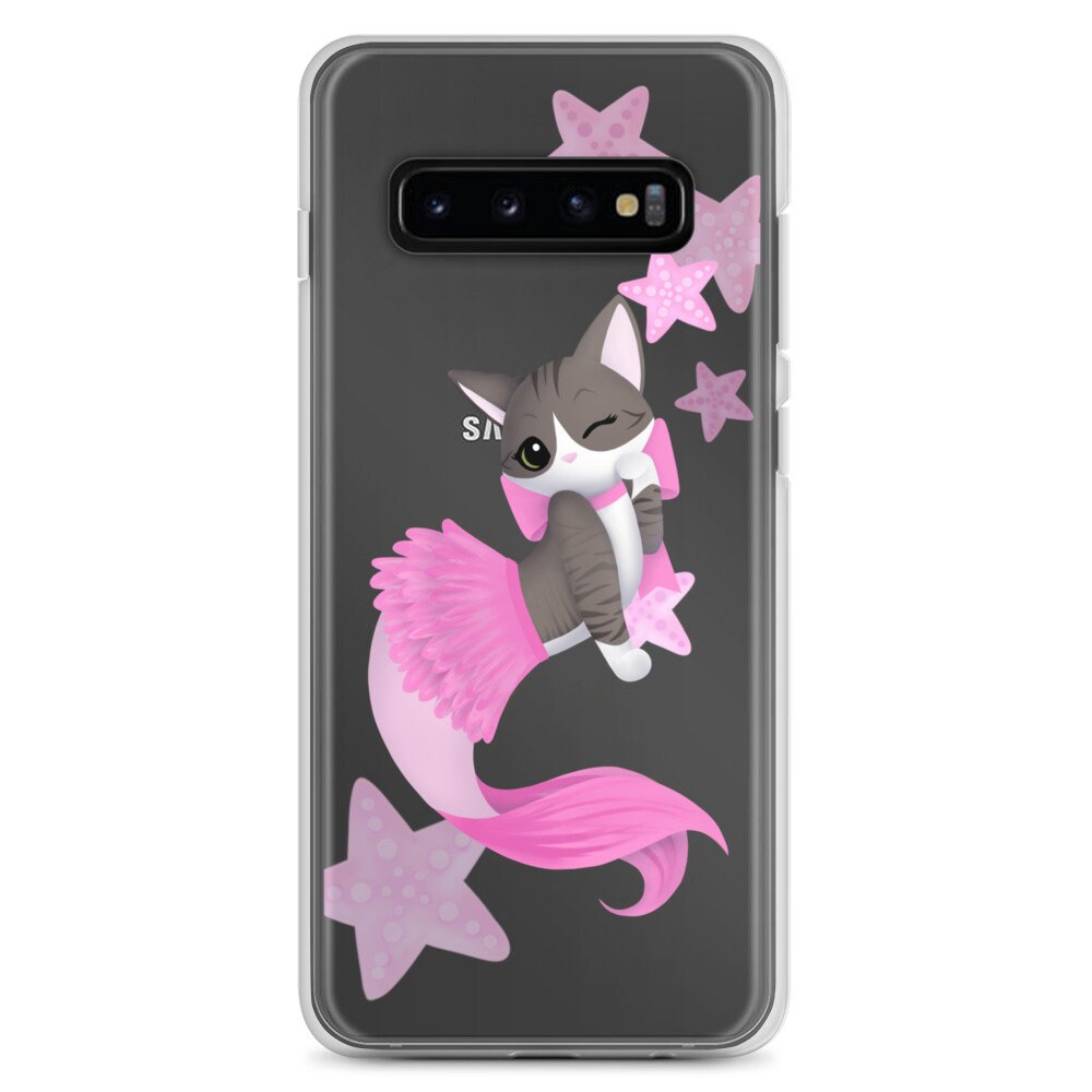 Purrmaid Aoife - Clear Case for Samsung®