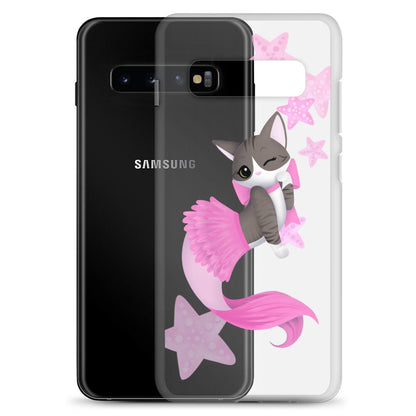 Purrmaid Aoife - Clear Case for Samsung®