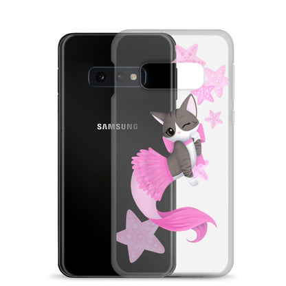 Purrmaid Aoife - Clear Case for Samsung®