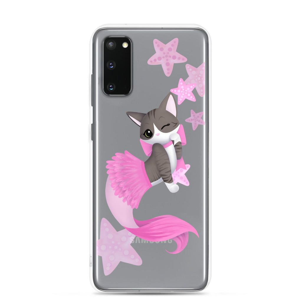 Purrmaid Aoife - Clear Case for Samsung®