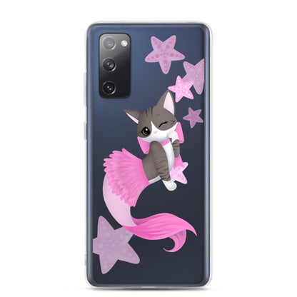 Purrmaid Aoife - Clear Case for Samsung®