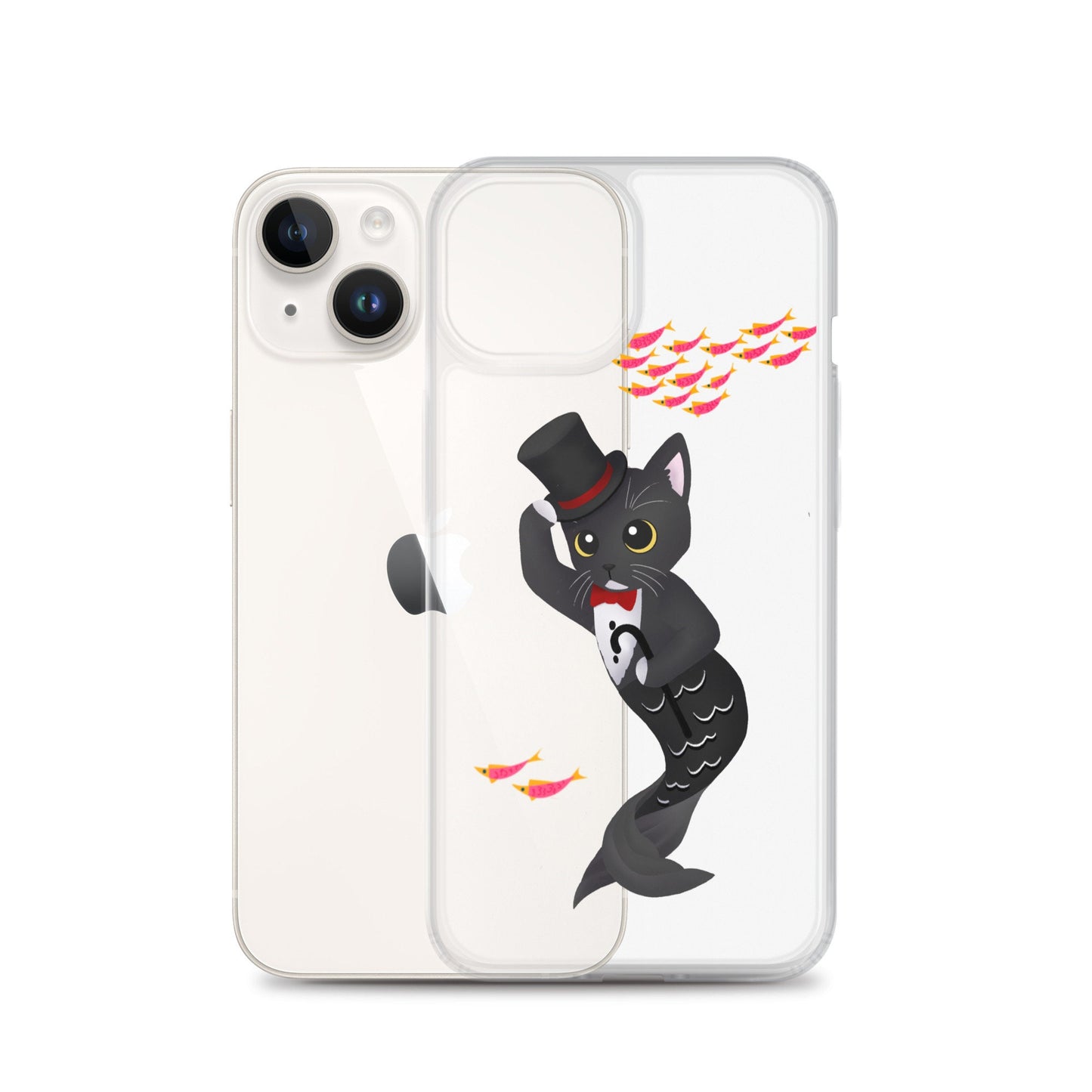 Purrman Dapper Dan - Clear Case for iPhone®