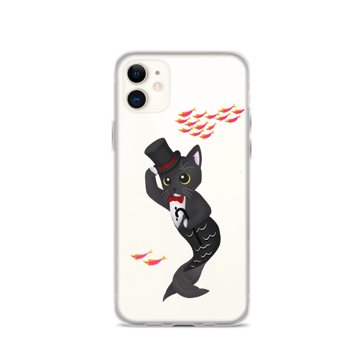 Purrman Dapper Dan - Clear Case for iPhone®