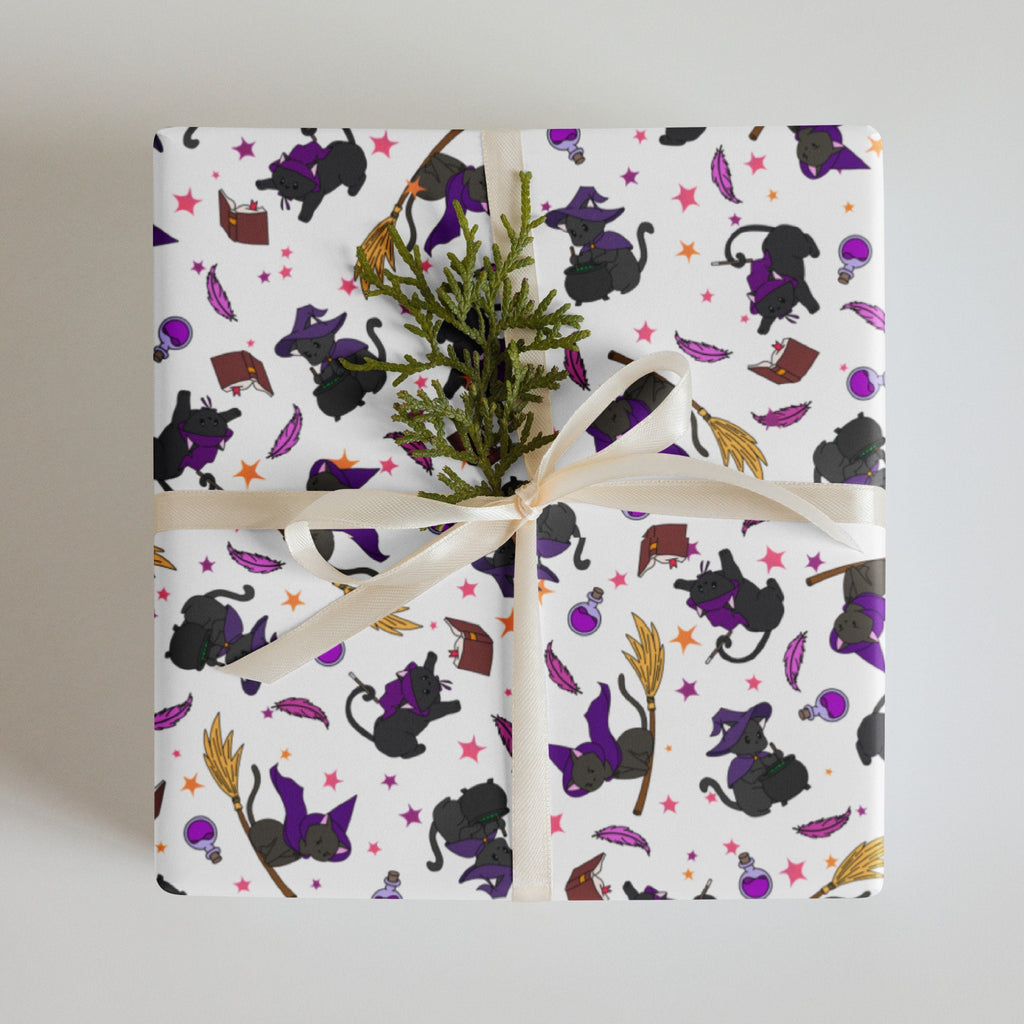 Witch Kitty - Wrapping paper sheets