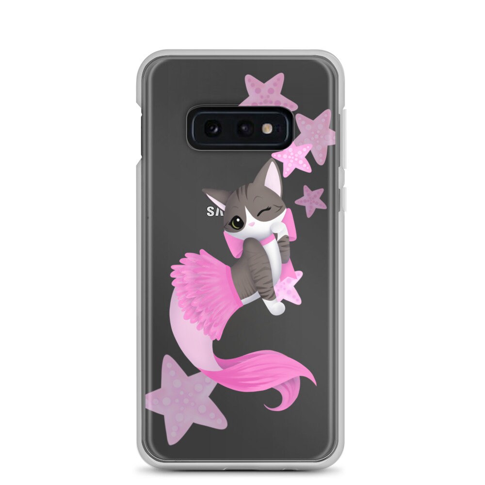 Purrmaid Aoife - Clear Case for Samsung®