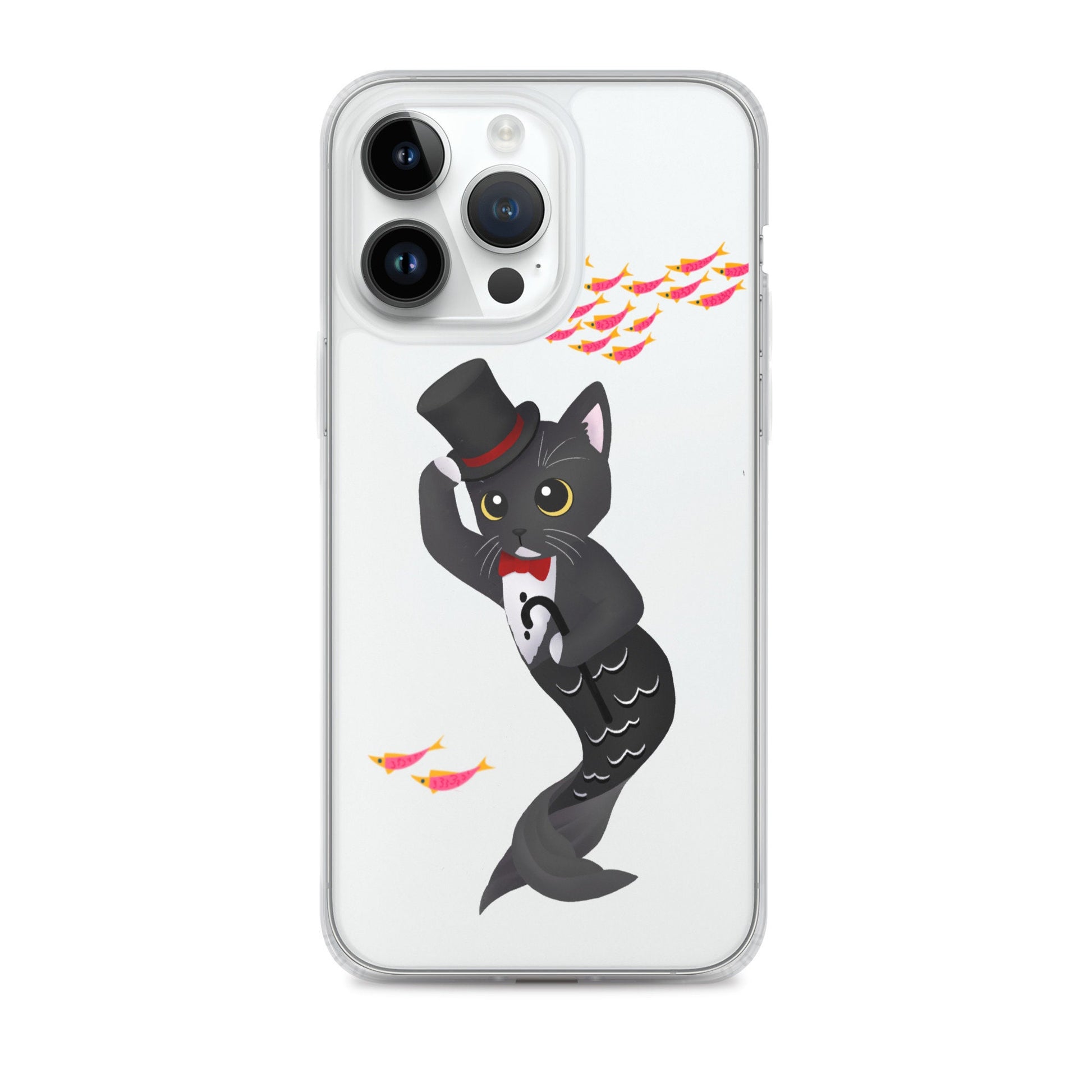 Purrman Dapper Dan - Clear Case for iPhone®