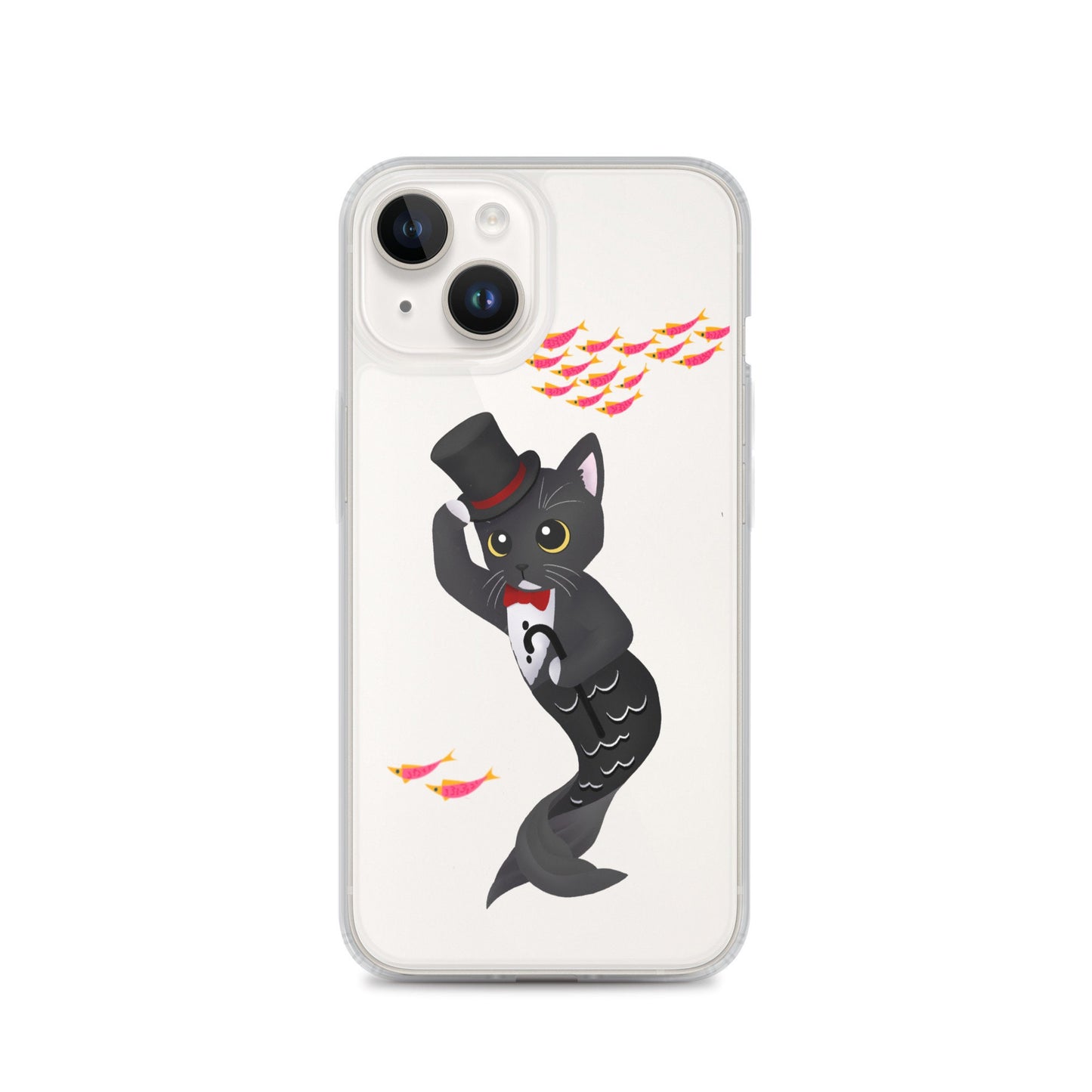 Purrman Dapper Dan - Clear Case for iPhone®