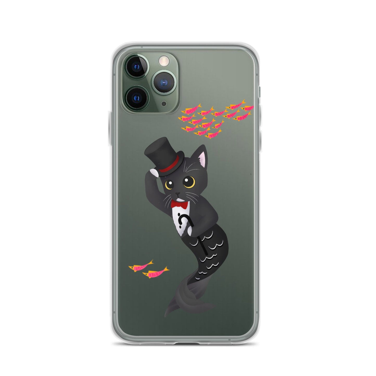 Purrman Dapper Dan - Clear Case for iPhone®