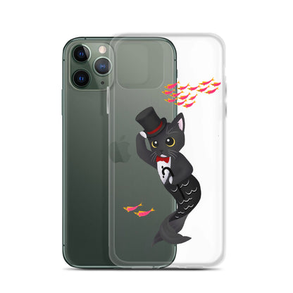 Purrman Dapper Dan - Clear Case for iPhone®