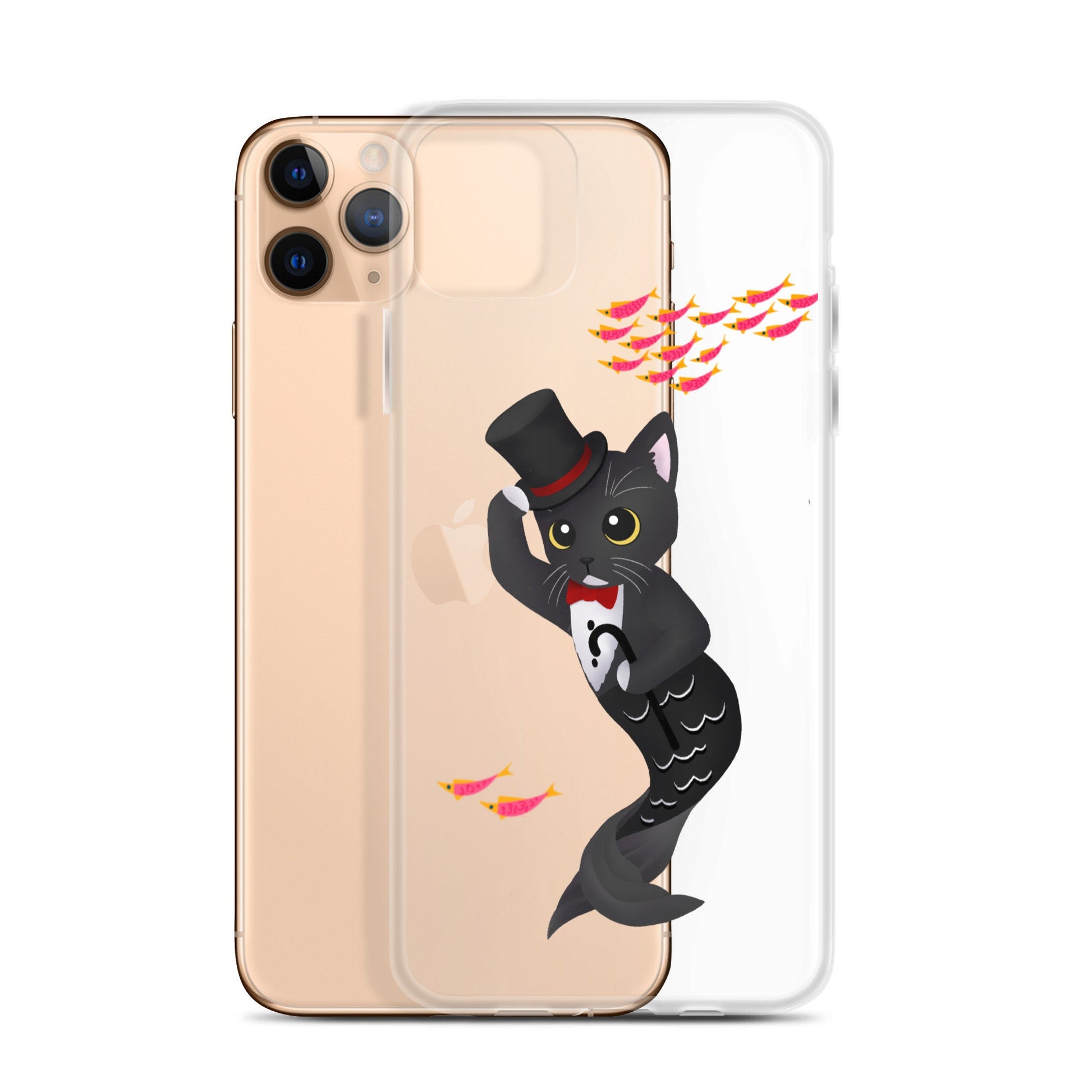 Purrman Dapper Dan - Clear Case for iPhone®