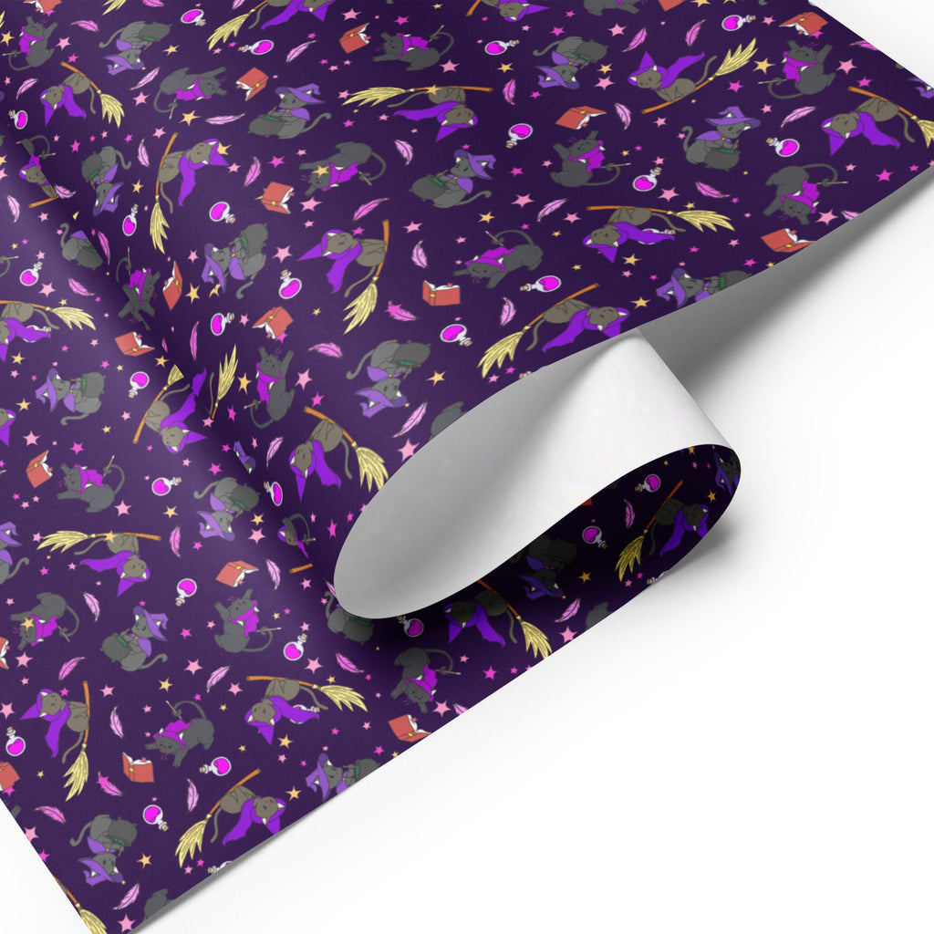 Witch Kitty - Wrapping paper sheets