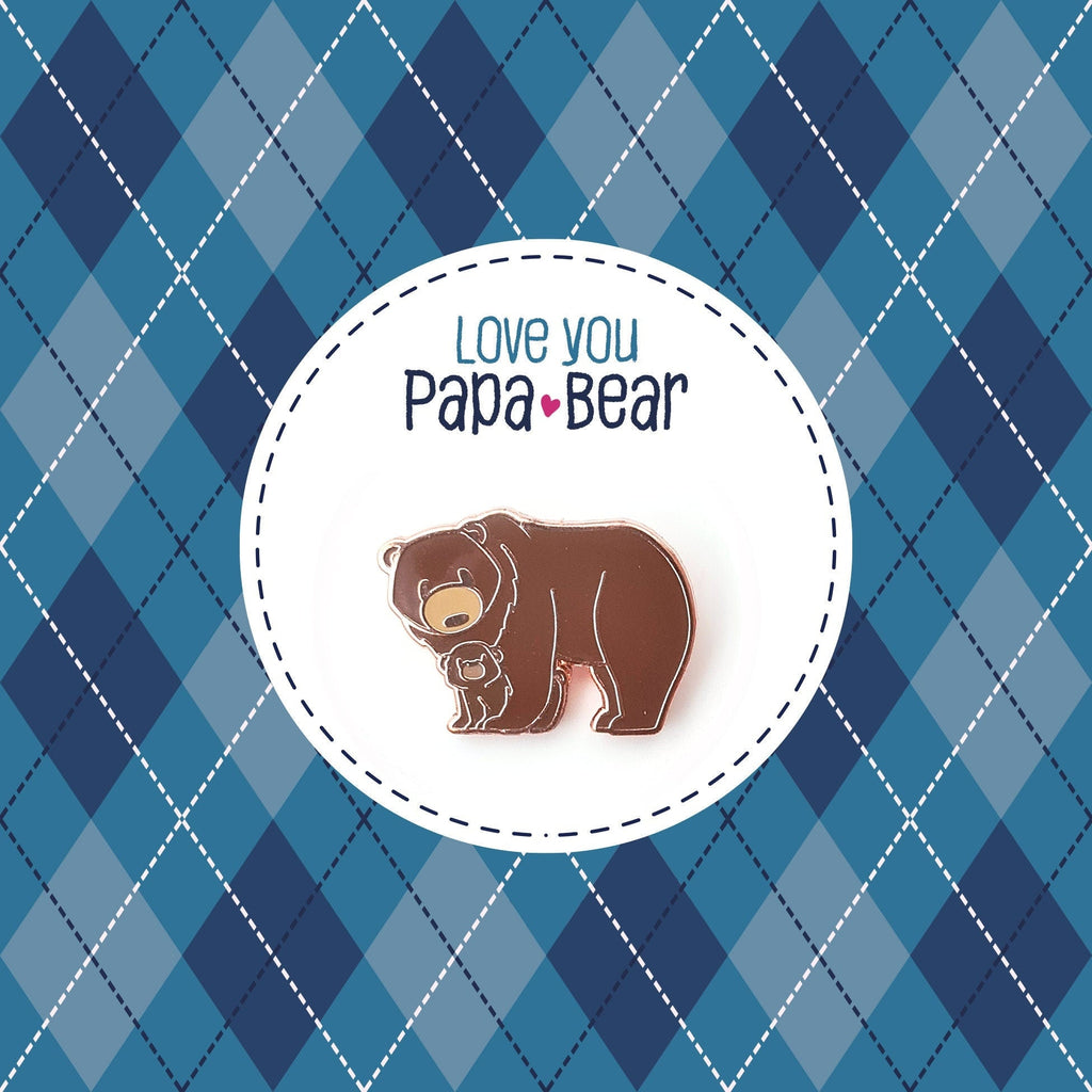 Papa Bear Fathers Day Greeting Card, Greeting Cards/Postcards, Greeting & Note Cards