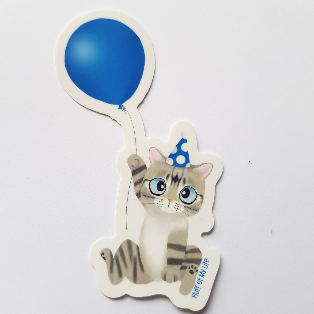 Roo&#39;s First Birthday Waterproof Vinyl Sticker, Stickers, Decorative Stickers