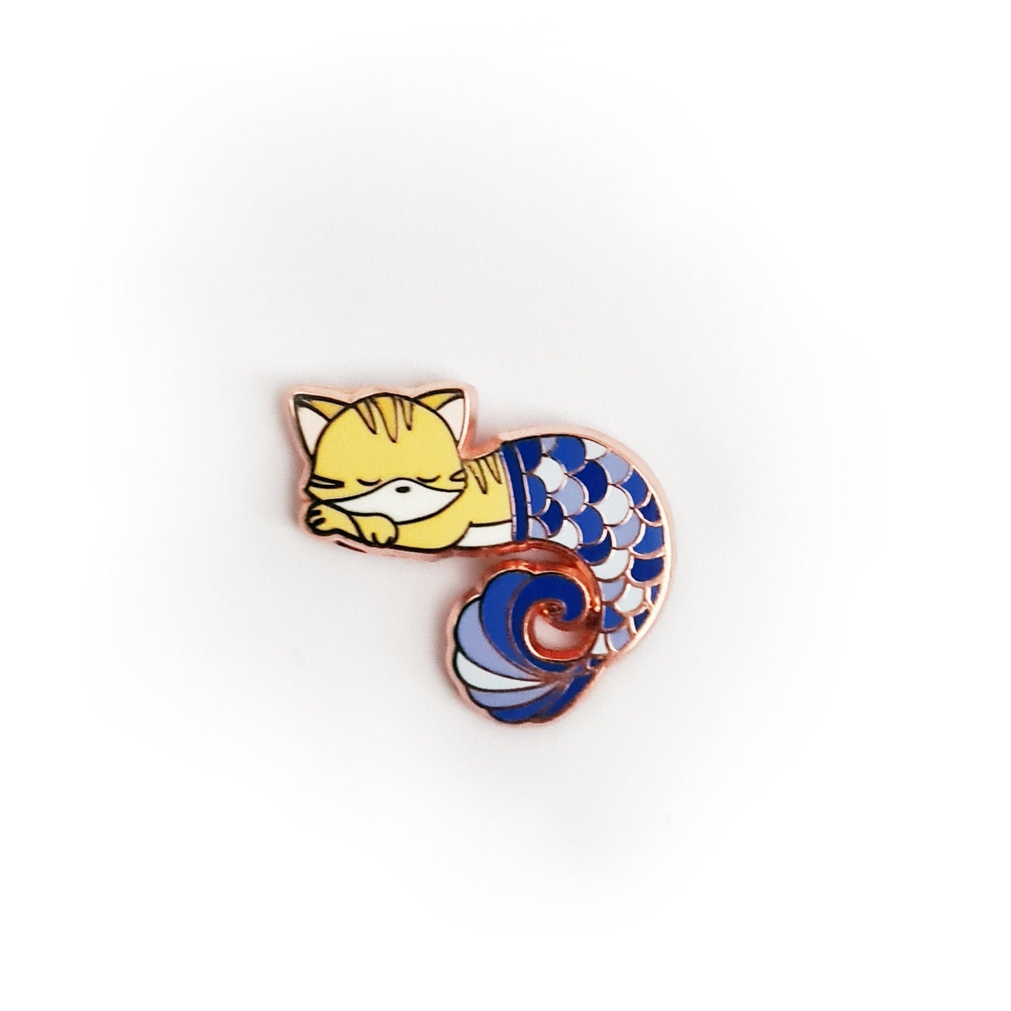 Purrmaids, Set of 5 - Small 1&quot; Enamel Pins, Pins, Brooches & Lapel Pins