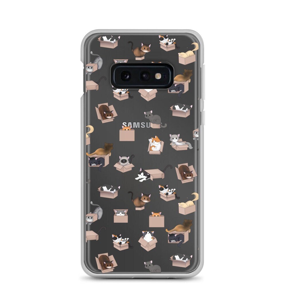 Kitty in a Box Samsung Case, Phone Cases, Mobile Phone Cases