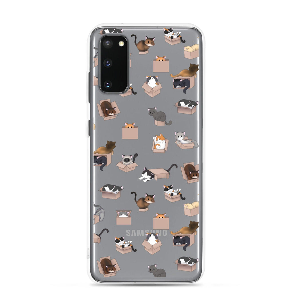 Kitty in a Box Samsung Case, Phone Cases, Mobile Phone Cases