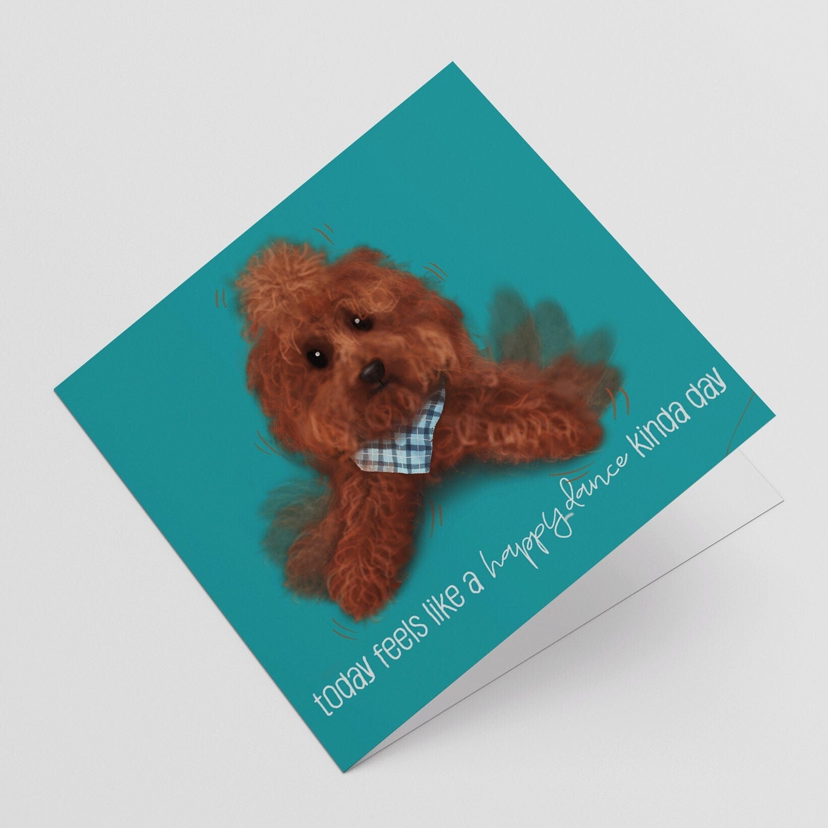 Josh the Golden Doodle - Birthday Greeting Card, Greeting Cards/Postcards, Greeting & Note Cards